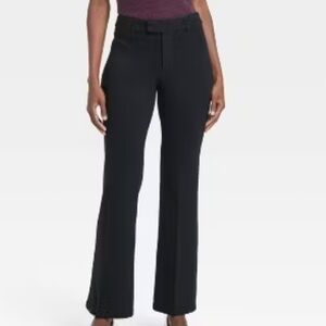 Women's High-Rise Flare Ponte Trousers - A New Day